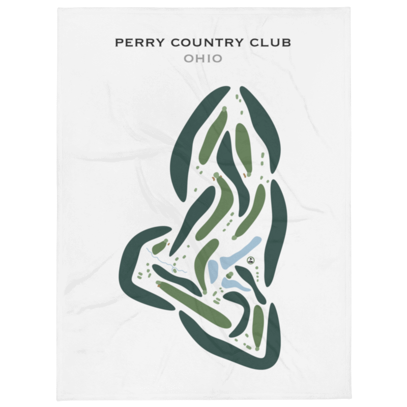 Perry Country Club, Ohio - Printed Golf Courses