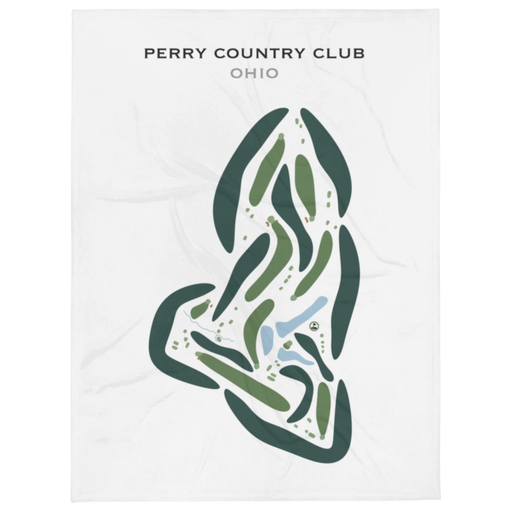 Perry Country Club, Ohio - Printed Golf Courses