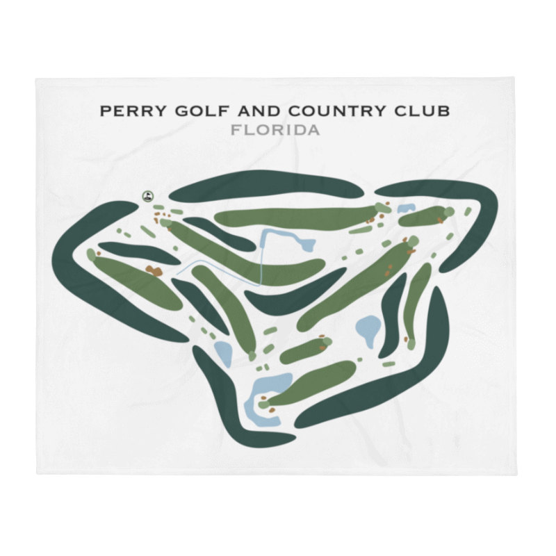 Perry Golf & Country Club, Florida - Printed Golf Courses