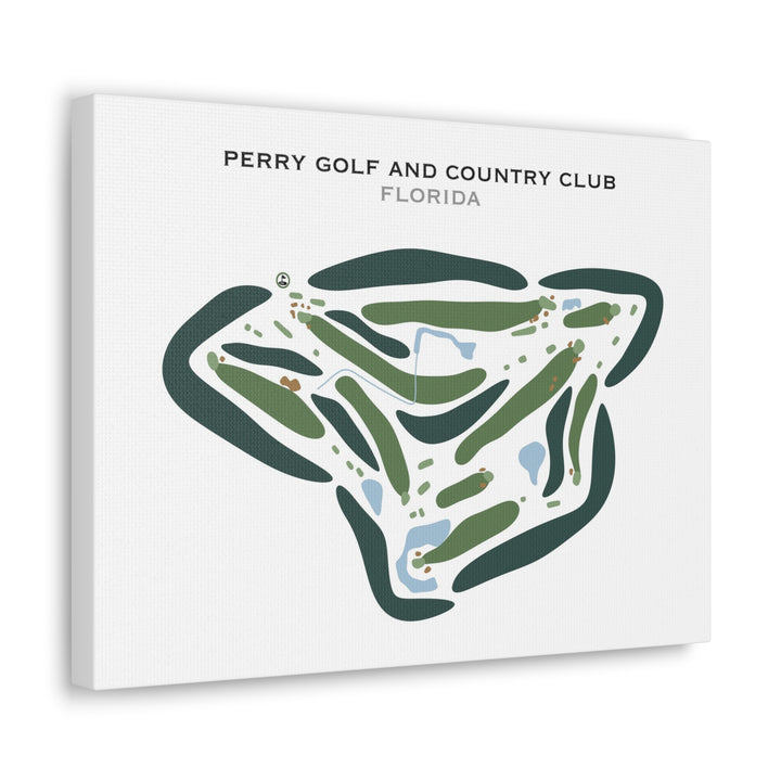 Perry Golf & Country Club, Florida - Printed Golf Courses