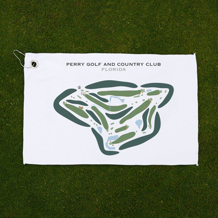 Perry Golf & Country Club, Florida - Printed Golf Courses