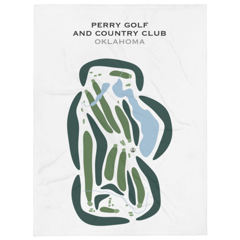 Perry Golf & Country Club, Oklahoma - Printed Golf Courses