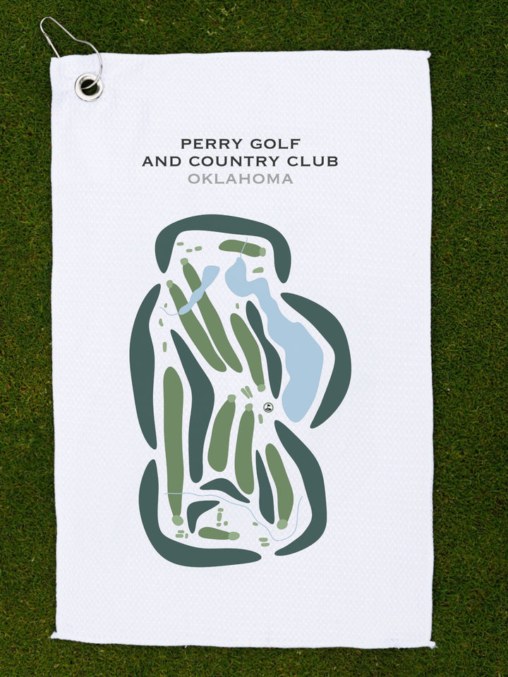 Perry Golf & Country Club, Oklahoma - Printed Golf Courses