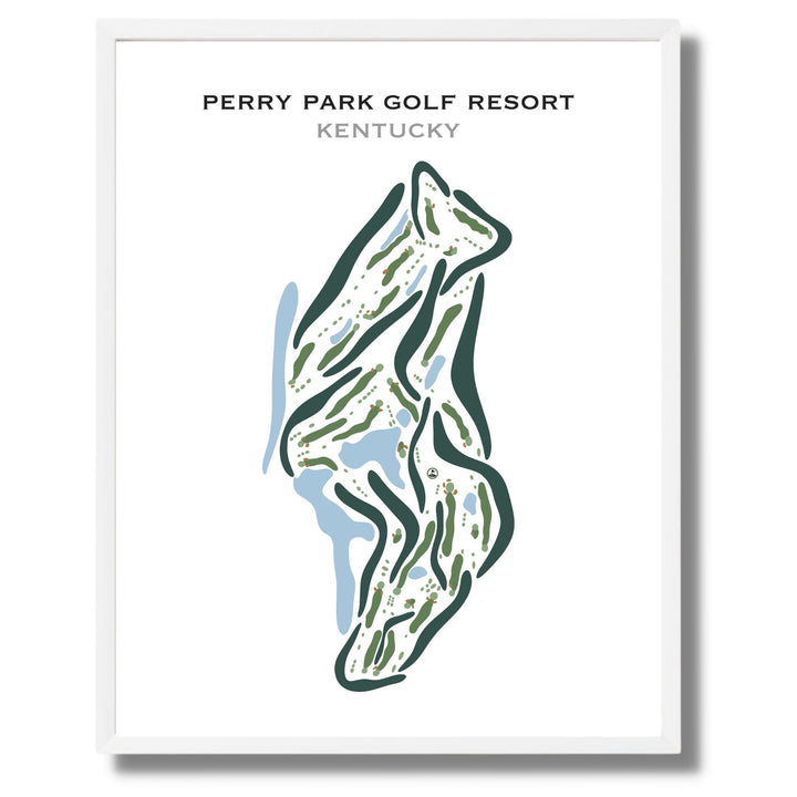Perry Park Golf Resort, Kentucky - Printed Golf Courses