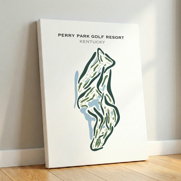 Perry Park Golf Resort, Kentucky - Printed Golf Courses