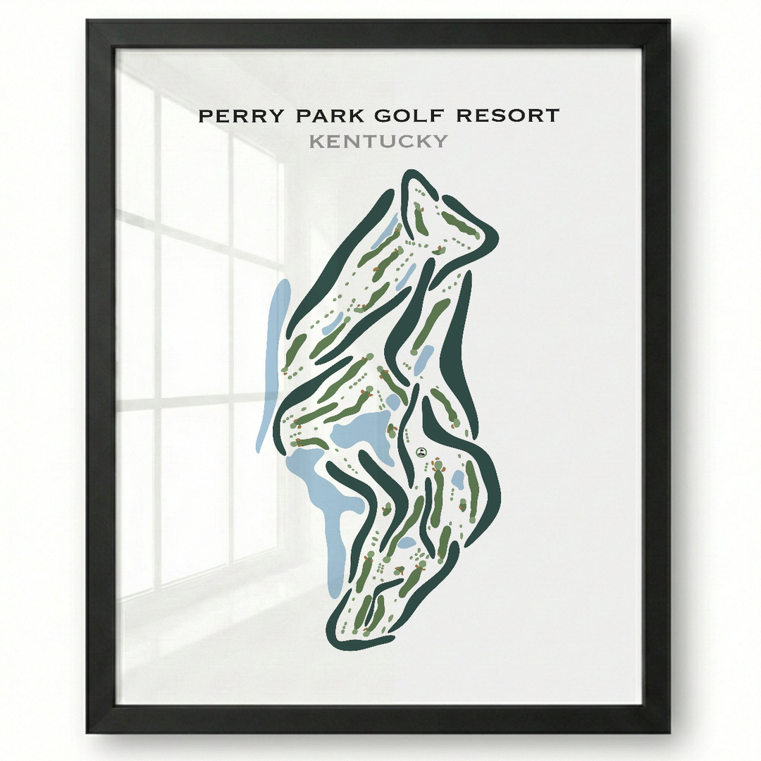 Perry Park Golf Resort, Kentucky - Printed Golf Courses