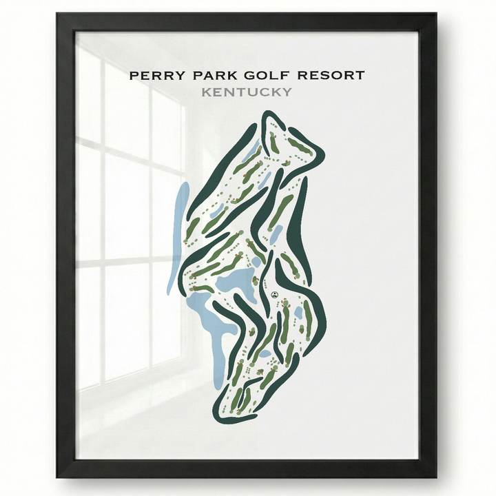 Perry Park Golf Resort, Kentucky - Printed Golf Courses