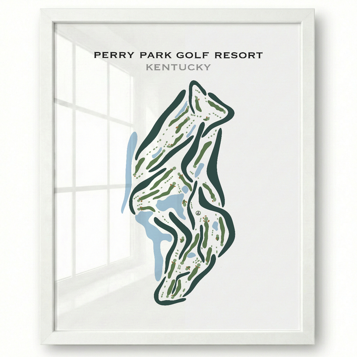 Perry Park Golf Resort, Kentucky - Printed Golf Courses