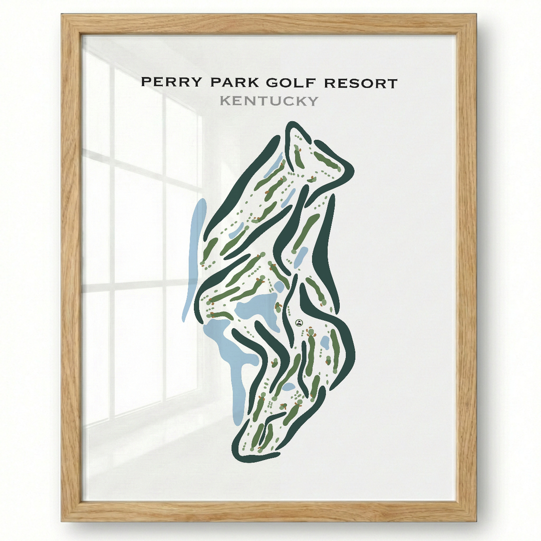 Perry Park Golf Resort, Kentucky - Printed Golf Courses