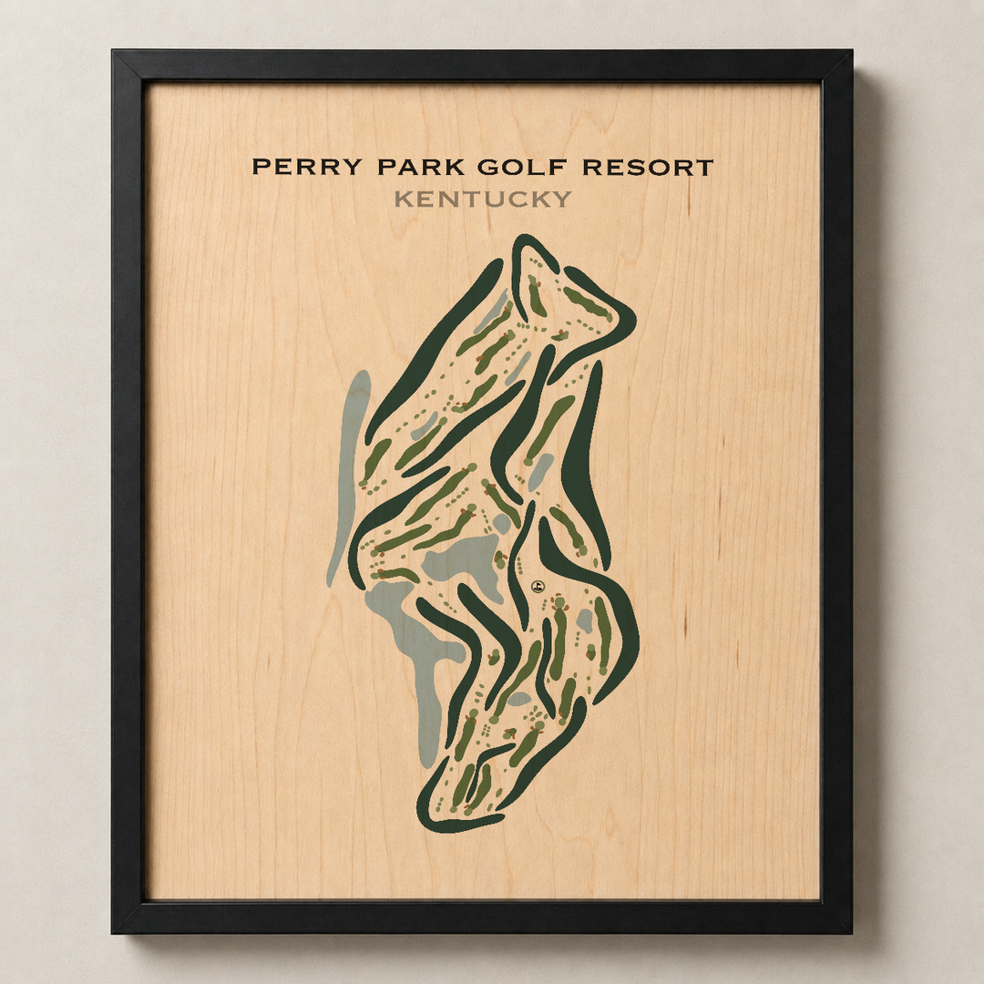 Perry Park Golf Resort, Kentucky - Printed Golf Courses