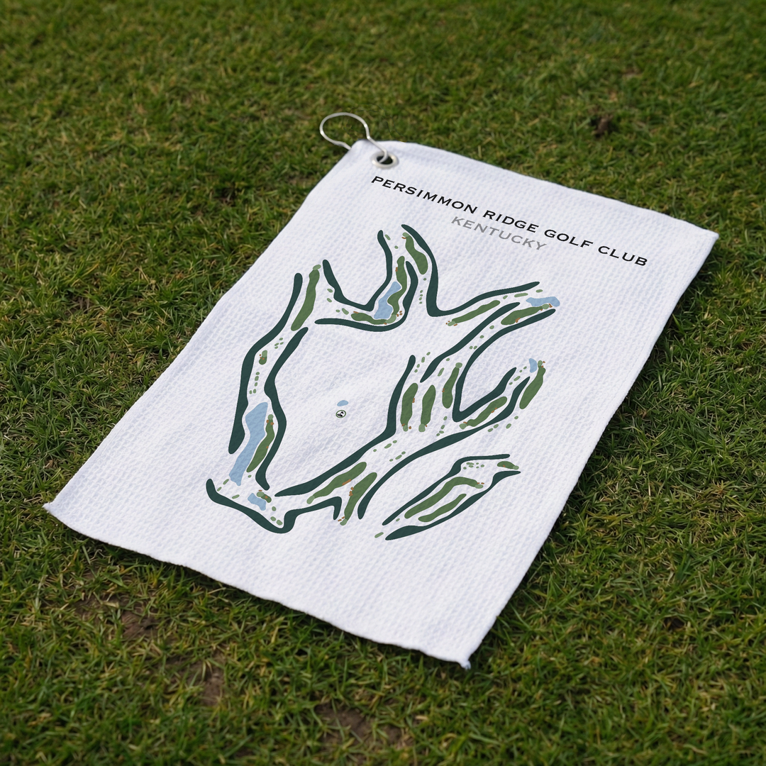 Persimmon Ridge Golf Club, Kentucky - Printed Golf Course