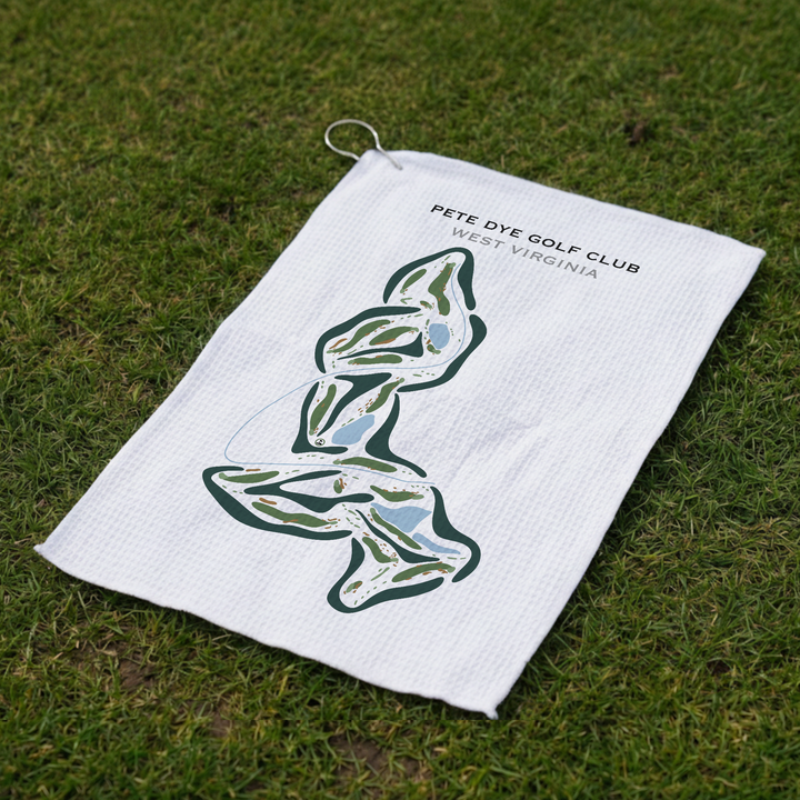 Pete Dye Golf Club, West Virginia - Printed Golf Courses