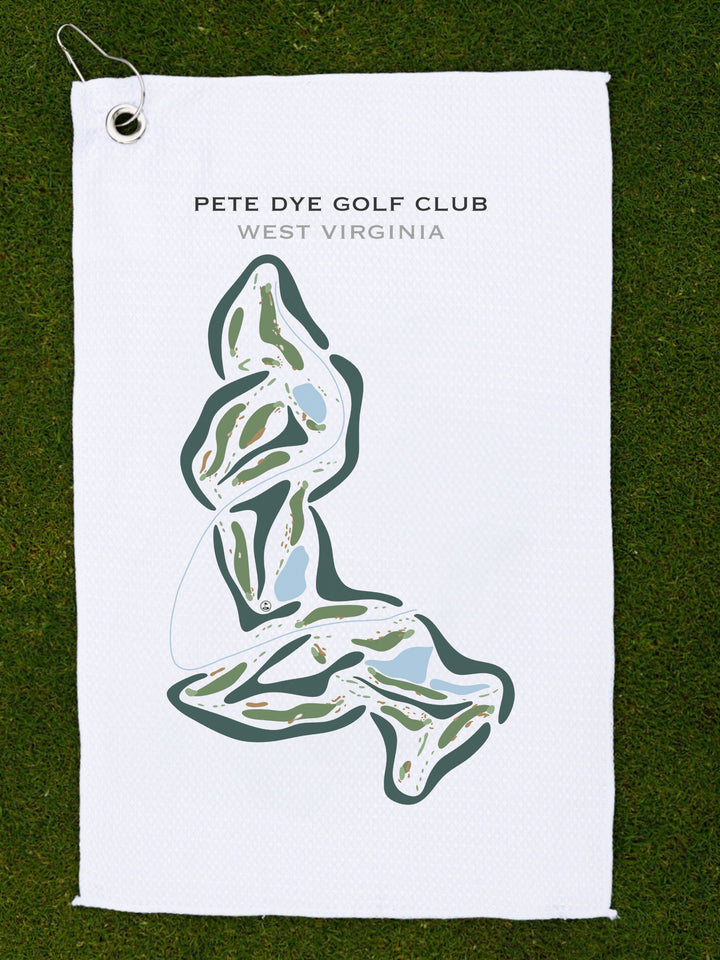 Pete Dye Golf Club, West Virginia - Printed Golf Courses