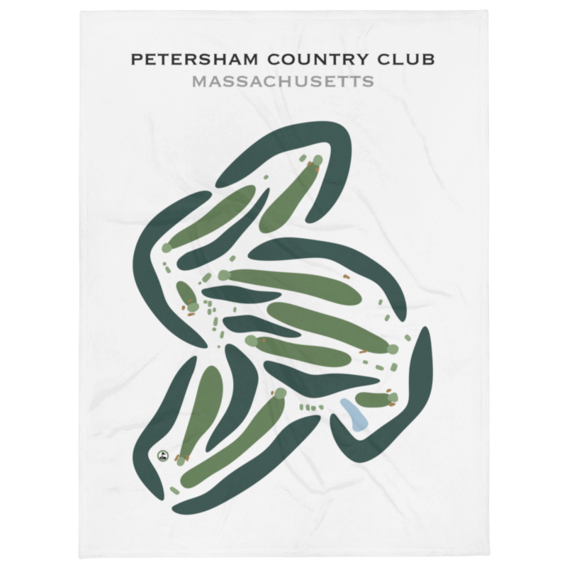 Petersham Country Club, Massachusetts - Printed Golf Courses