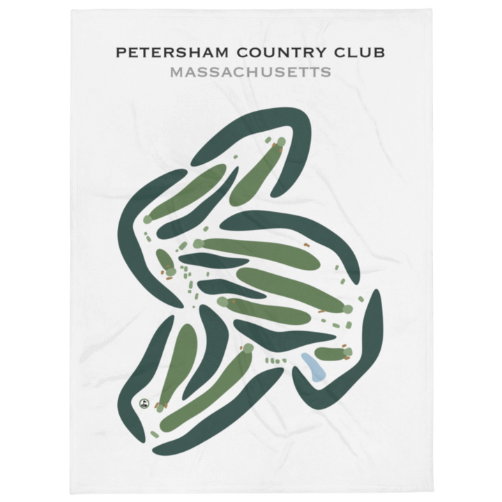 Petersham Country Club, Massachusetts - Printed Golf Courses