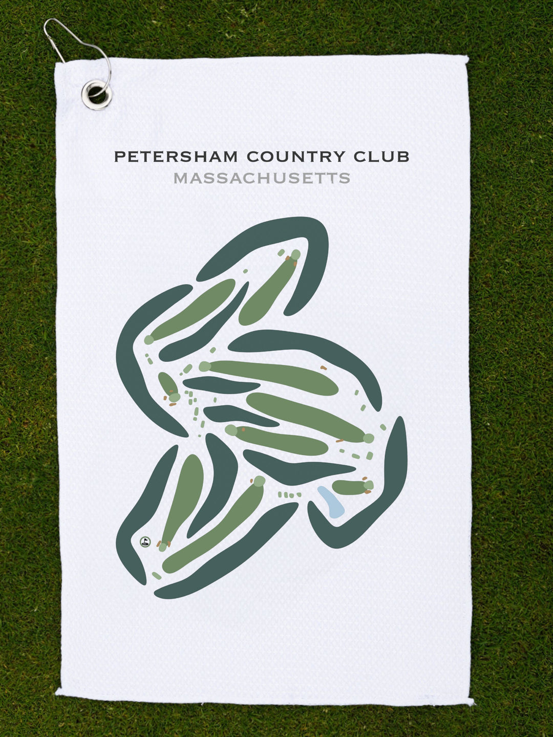 Petersham Country Club, Massachusetts - Printed Golf Courses