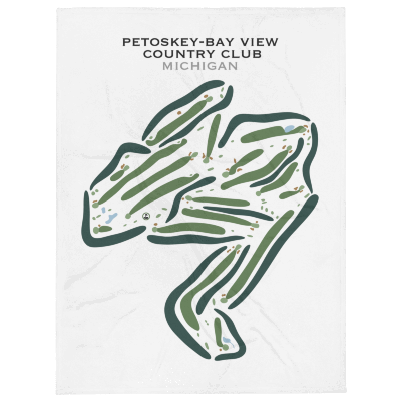 Petoskey Bay View Country Club, Michigan - Printed Golf Courses