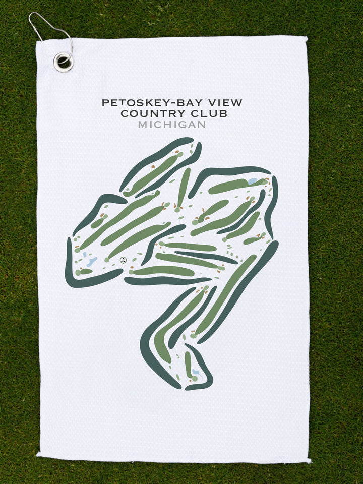 Petoskey Bay View Country Club, Michigan - Printed Golf Courses