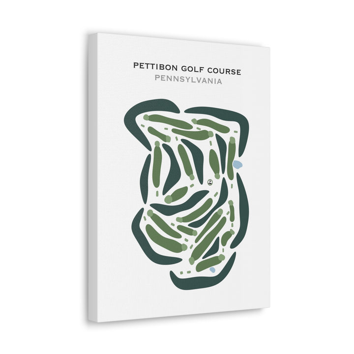 Pettibon Golf Course, Pennsylvania - Printed Golf Courses
