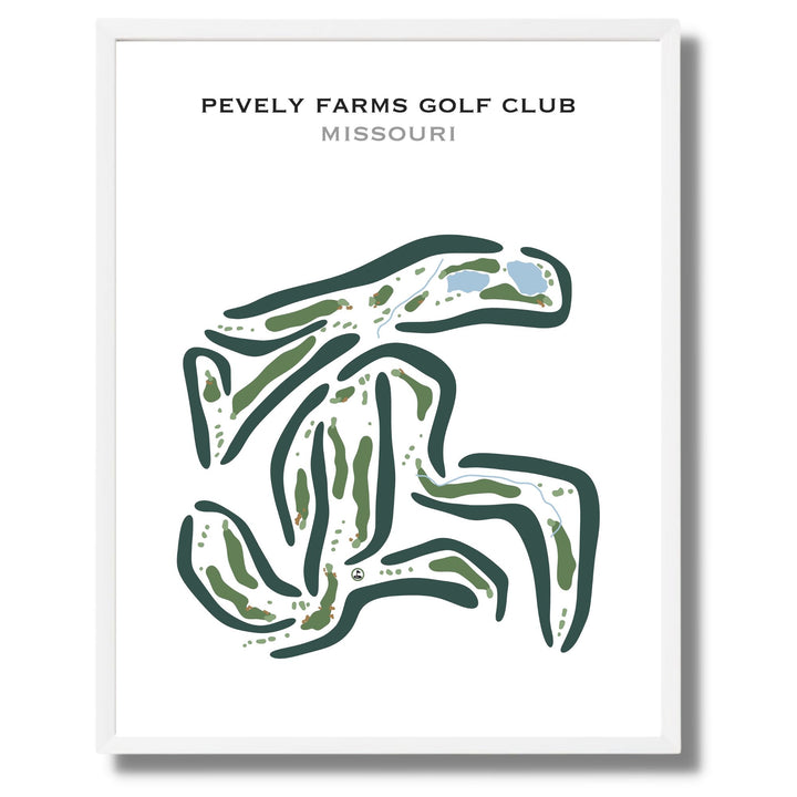 Pevely Farms Golf Club, Missouri - Printed Golf Courses