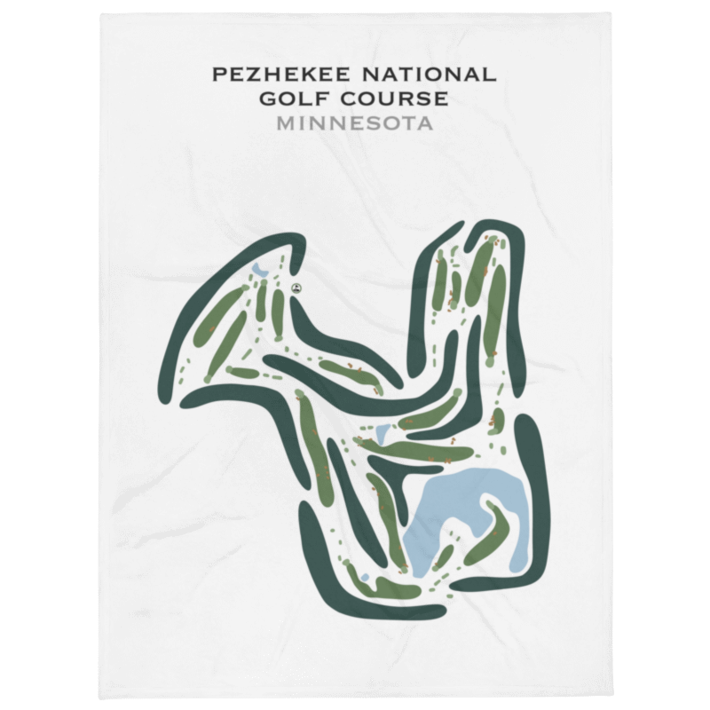 Pezhekee National Golf Course, Minnesota - Printed Golf Courses