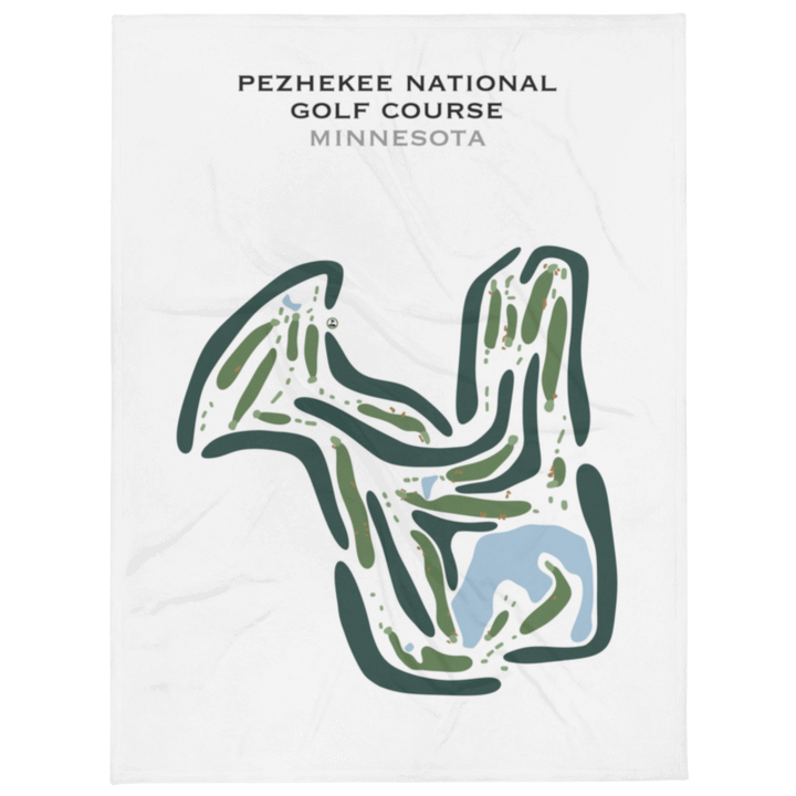 Pezhekee National Golf Course, Minnesota - Printed Golf Courses