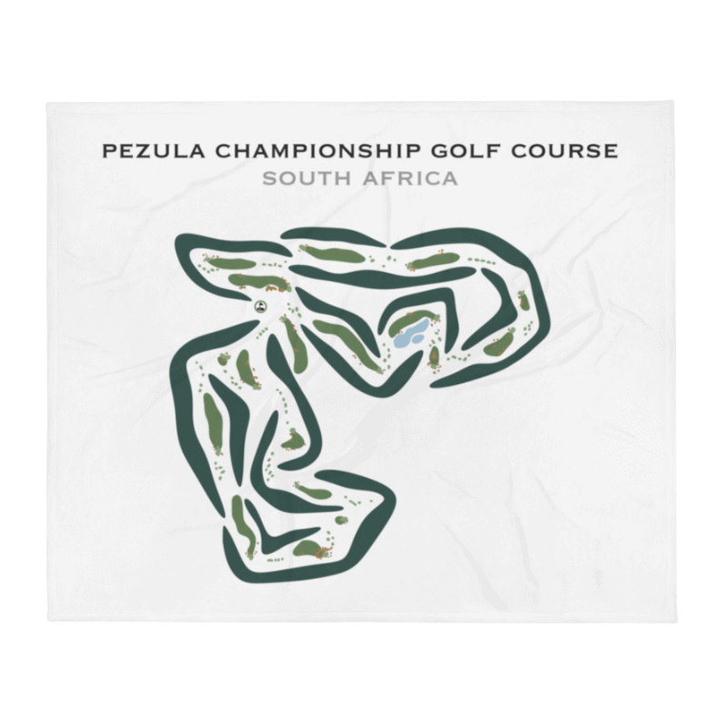 Pezula Championship Golf Course, South Africa - Printed Golf Courses