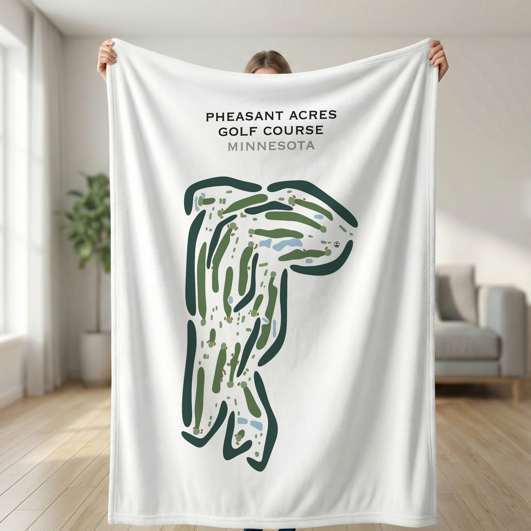 Pheasant Acres Golf Course, Minnesota - Printed Golf Courses