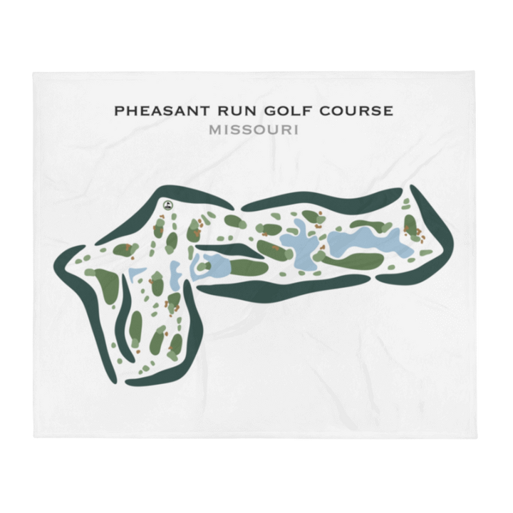 Pheasant Run Golf Course, Missouri - Printed Golf Courses