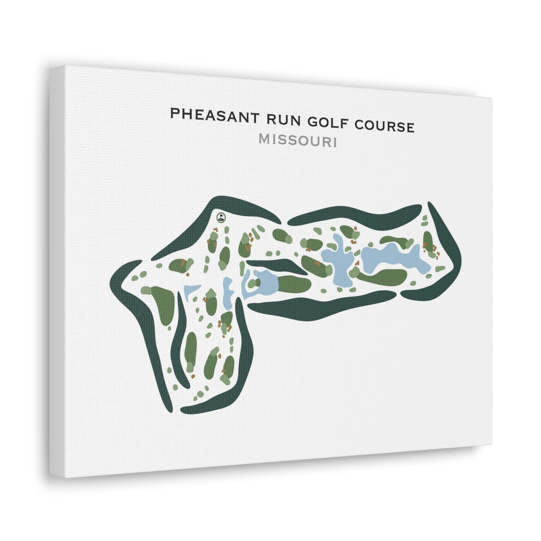 Pheasant Run Golf Course, Missouri - Printed Golf Courses