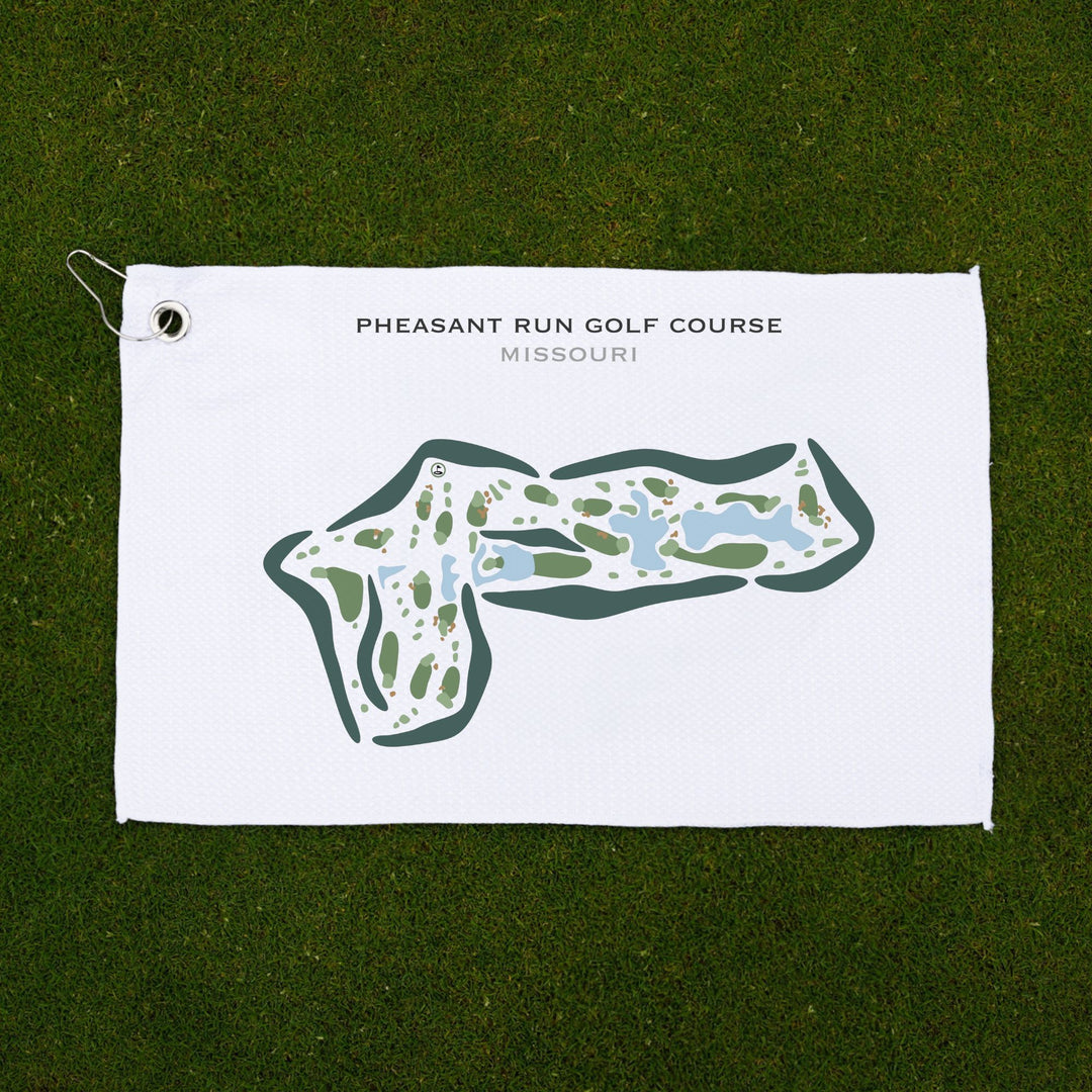 Pheasant Run Golf Course, Missouri - Printed Golf Courses