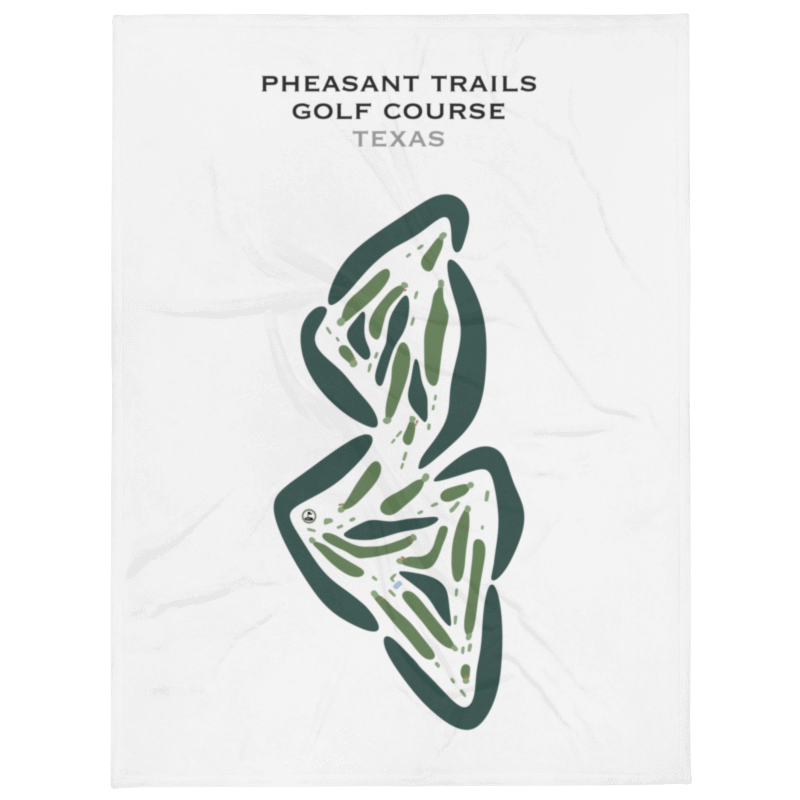 Pheasant Trails Golf Course, Texas - Printed Golf Courses