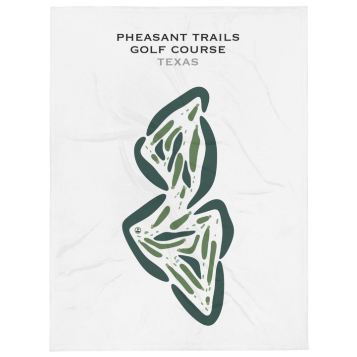 Pheasant Trails Golf Course, Texas - Printed Golf Courses