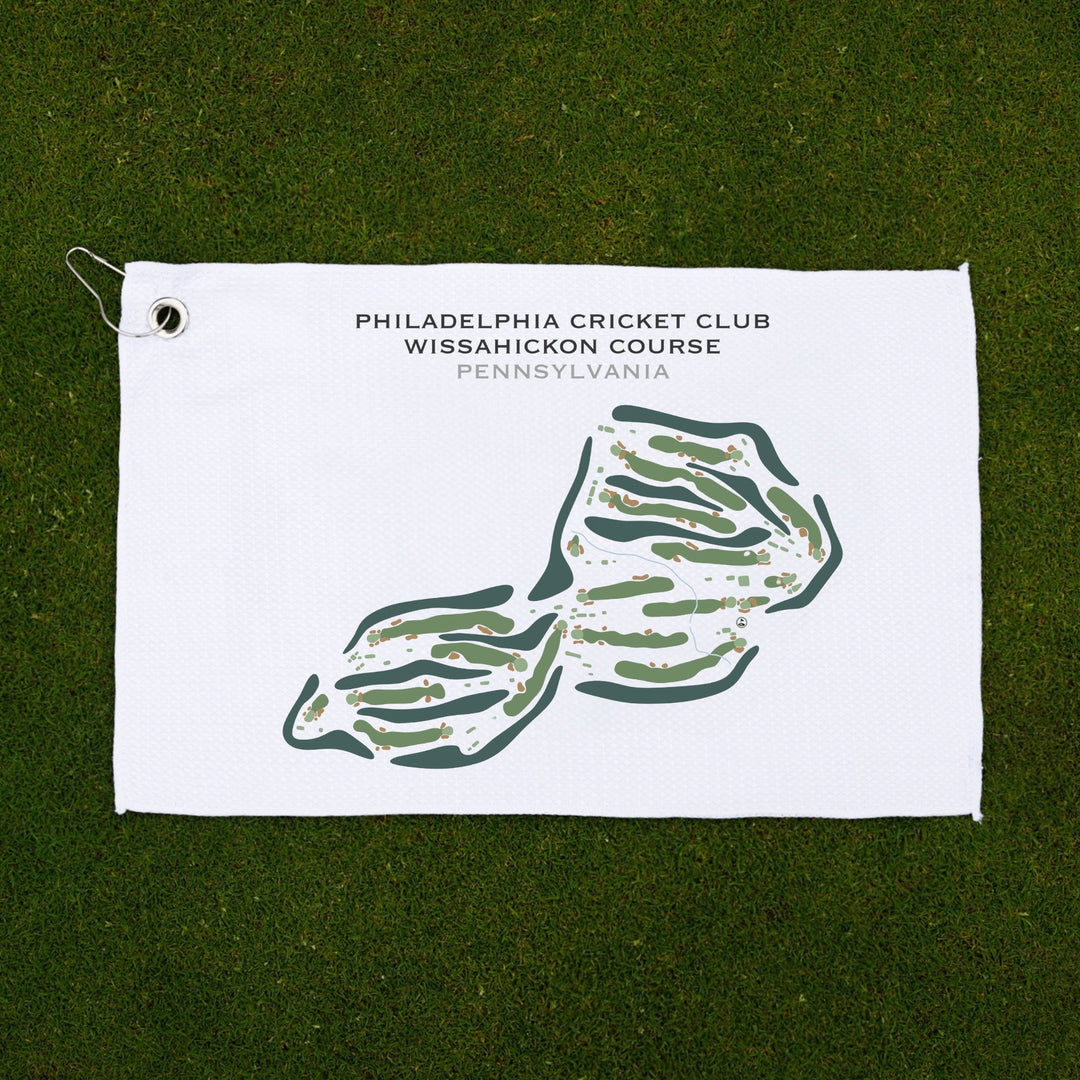 Philadelphia Cricket Club, Wissahickon Course, Pennsylvania - Printed Golf Course