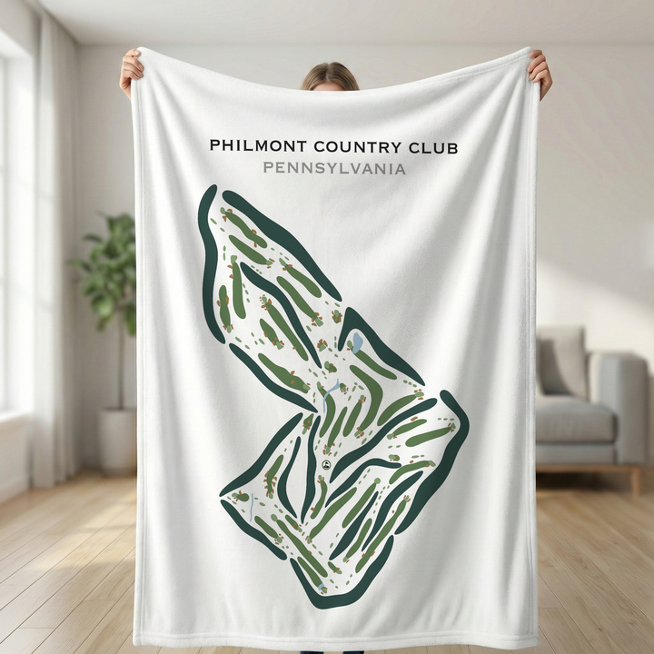 Philmont Country Club, Pennsylvania - Printed Golf Courses