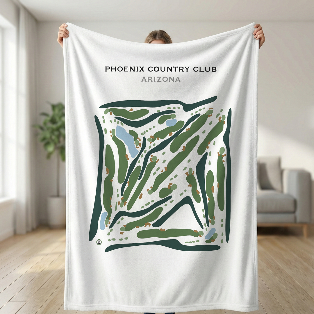Phoenix Country Club, Arizona - Printed Golf Courses