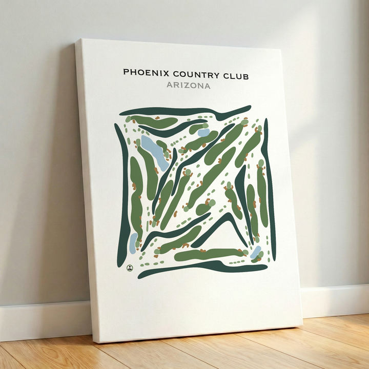 Phoenix Country Club, Arizona - Printed Golf Courses