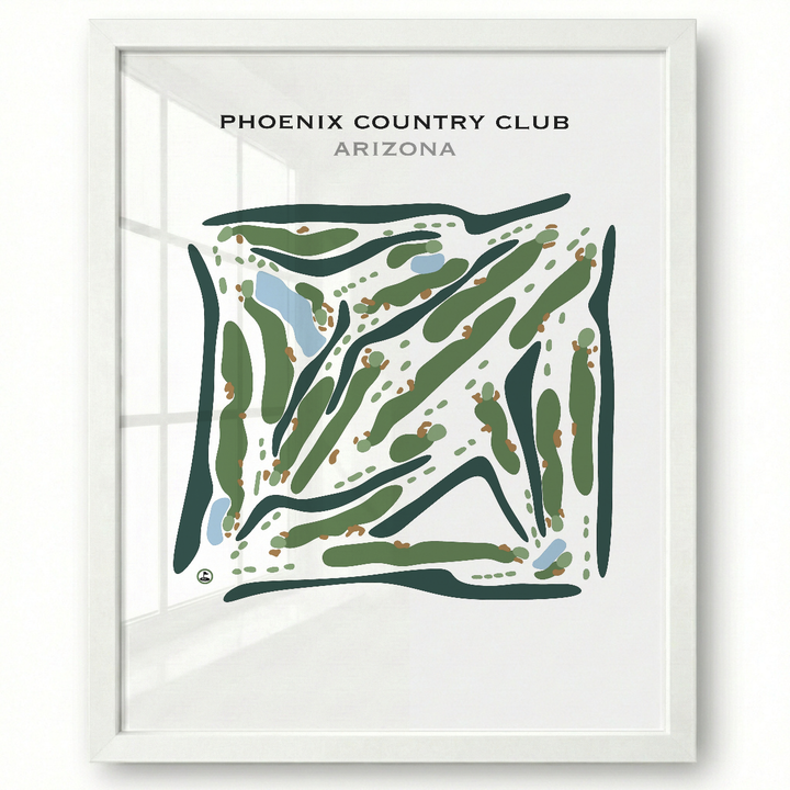 Phoenix Country Club, Arizona - Printed Golf Courses