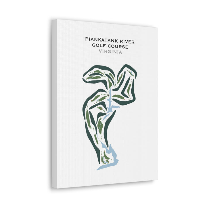 Piankatank River Golf Course, Virginia - Printed Golf Courses