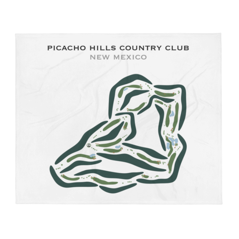 Picacho Hills Country Club, New Mexico - Printed Golf Courses