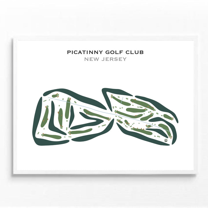 Picatinny Golf Club, New Jersey - Printed Golf Courses