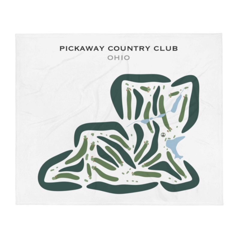Pickaway Country Club, Ohio - Printed Golf Courses