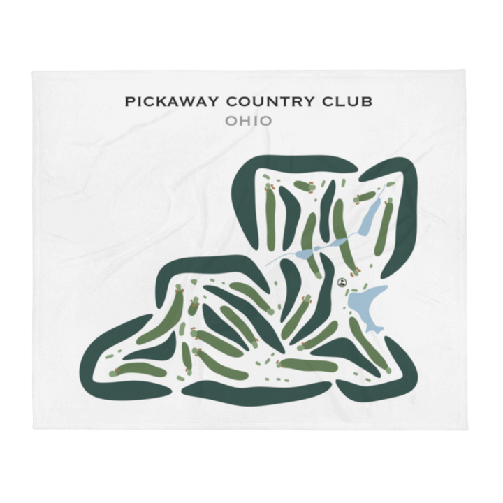 Pickaway Country Club, Ohio - Printed Golf Courses