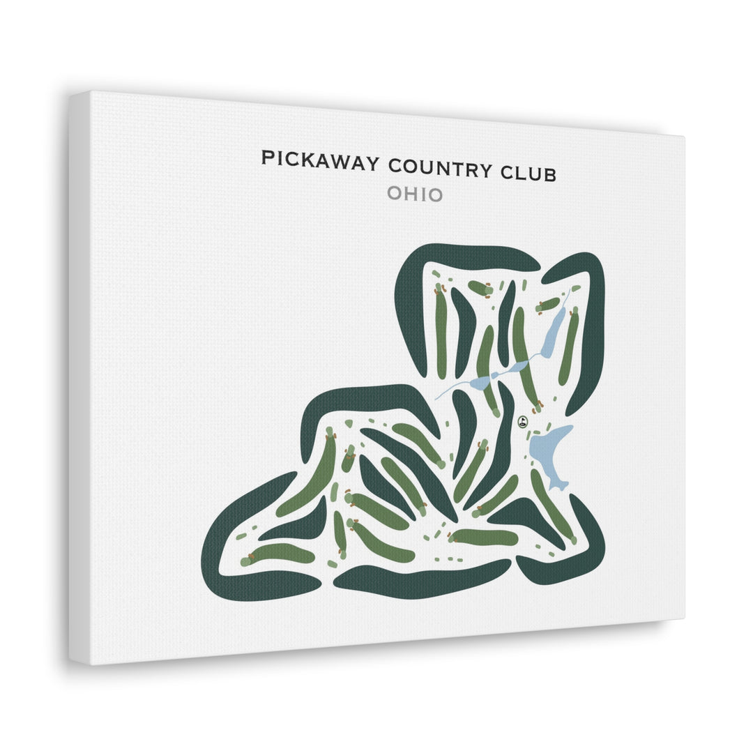 Pickaway Country Club, Ohio - Printed Golf Courses
