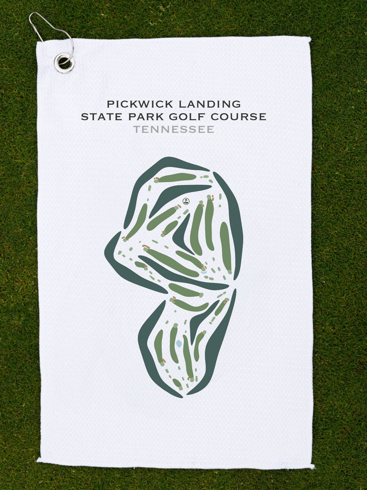 Pickwick Landing State Park Golf Course, Tennessee - Printed Golf Courses