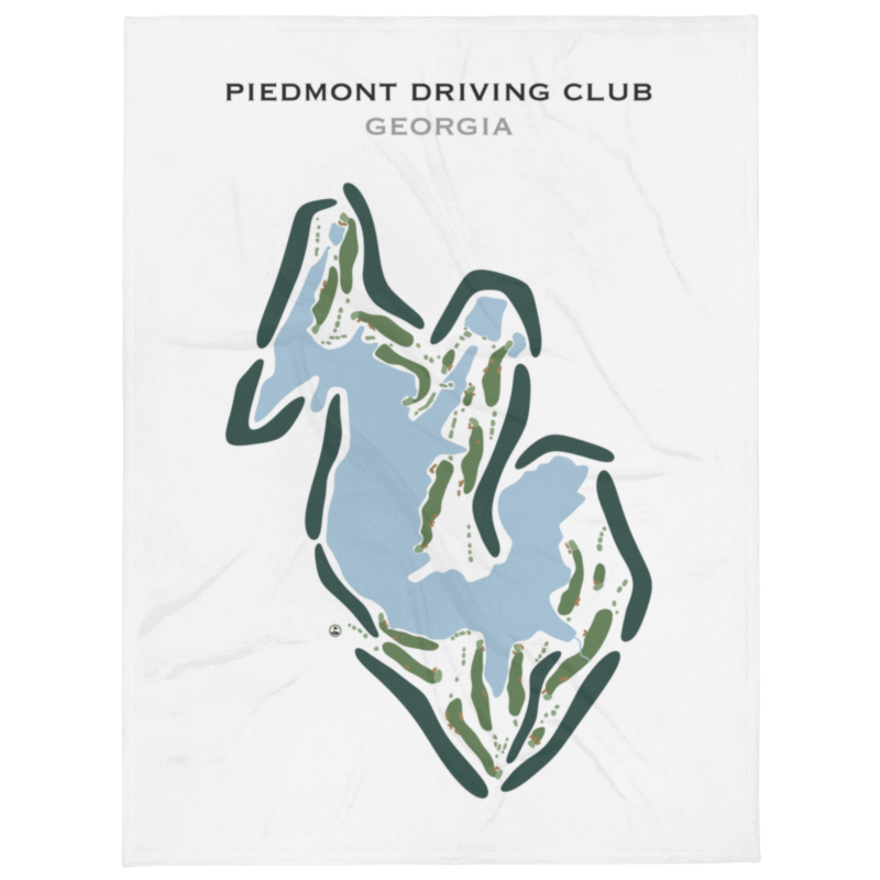 Piedmont Driving Club, Georgia - Printed Golf Courses