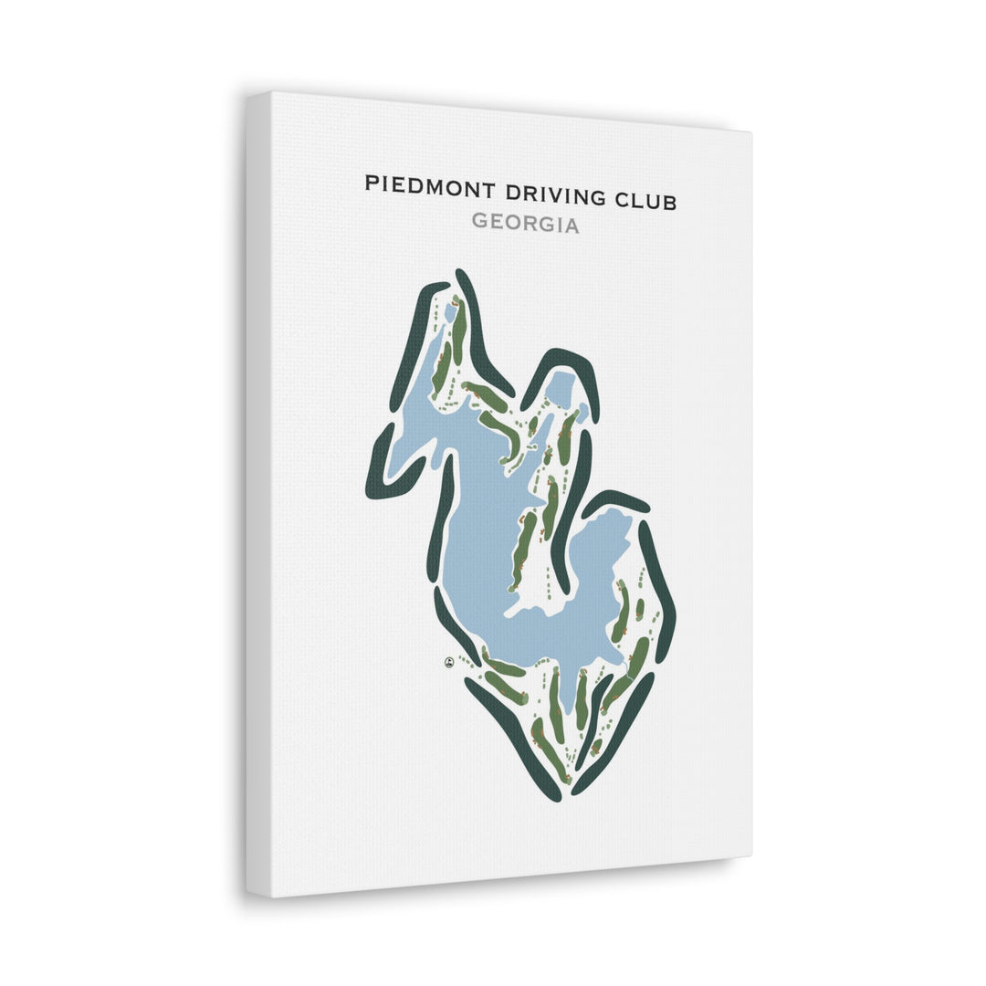 Piedmont Driving Club, Georgia - Printed Golf Courses