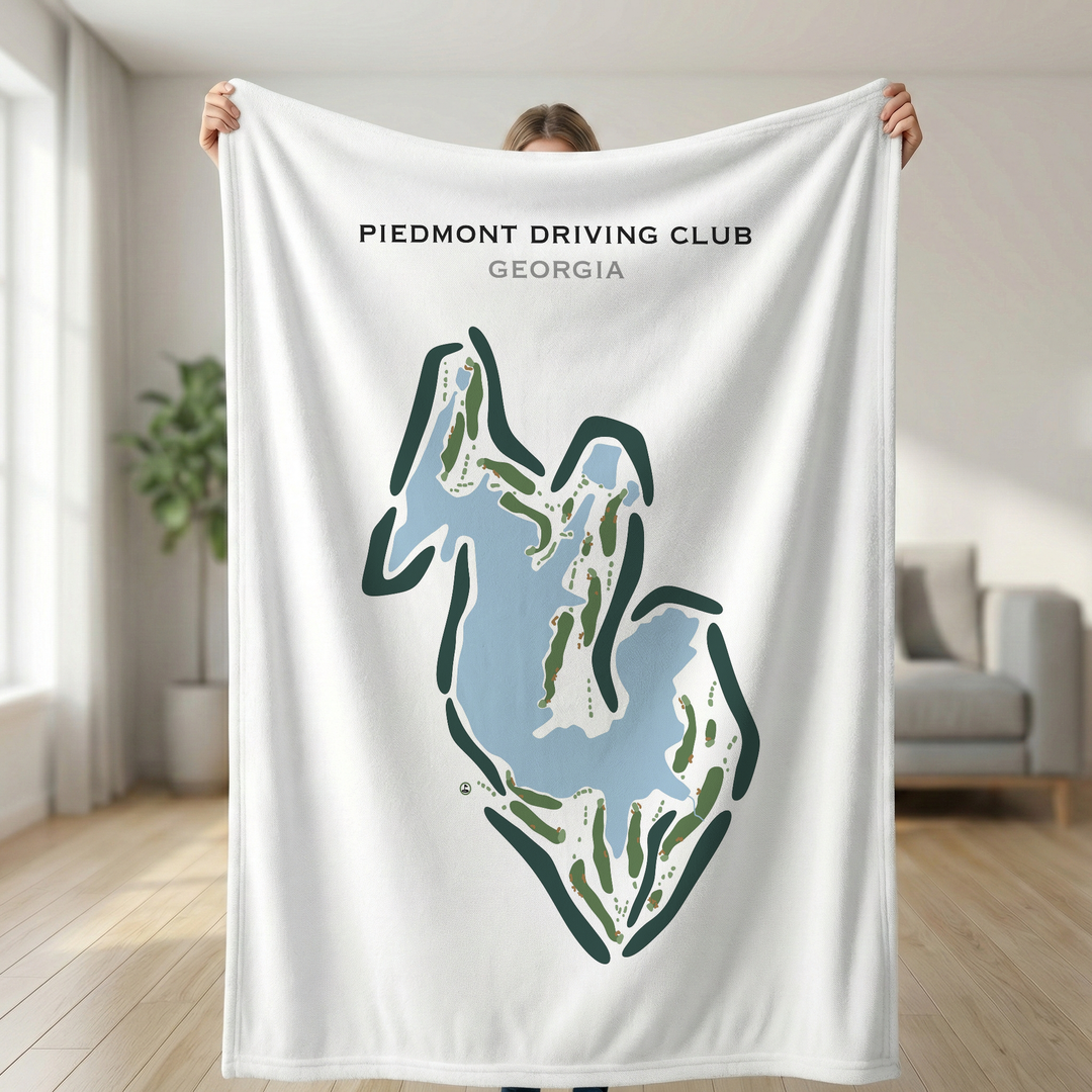Piedmont Driving Club, Georgia - Printed Golf Courses