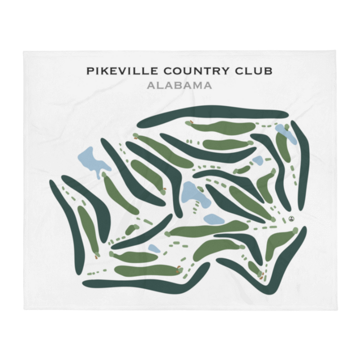 Pikeville Country Club, Alabama - Printed Golf Courses