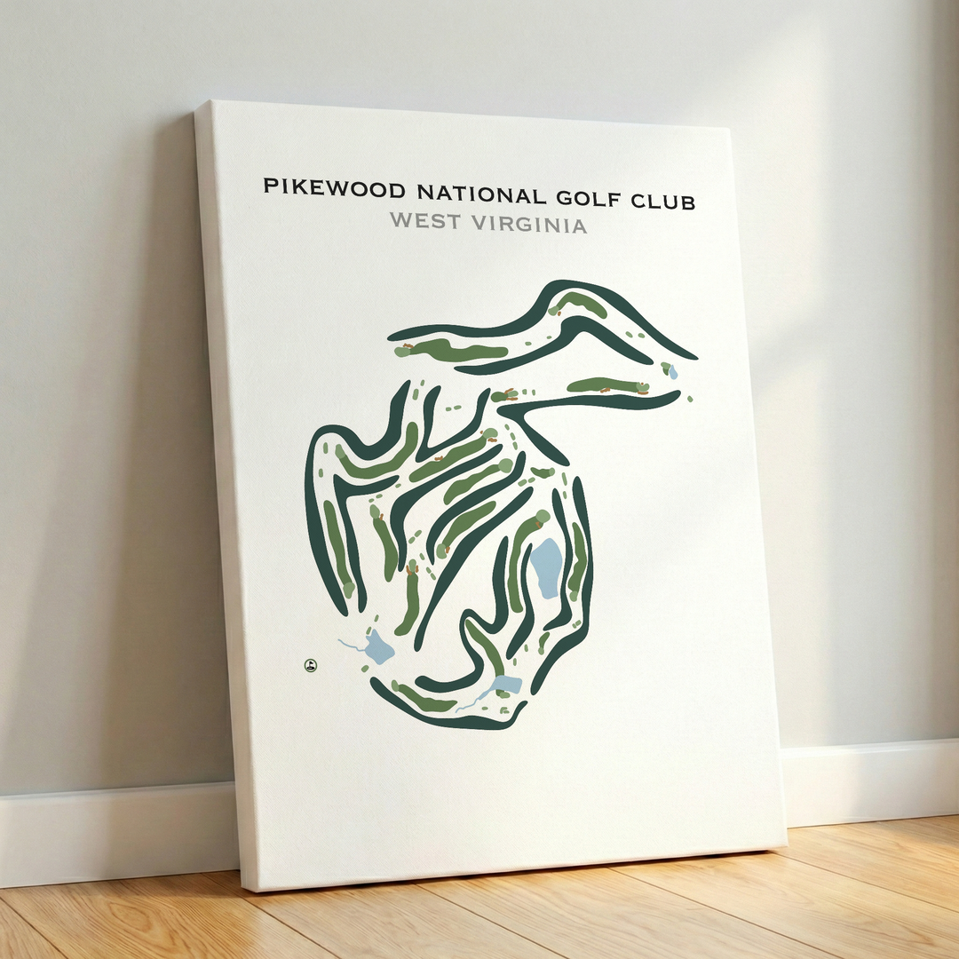Pikewood National Golf Club, West Virginia - Printed Golf Courses